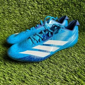 Adidas Adizero Electric Hidden Gems Football Cleats Blue IE8866 Size 15 New